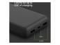 Preview: Belkin BoostCharge - Powerbank - 20000 mAh - 15 Watt - 3 A - 3 Ausgabeanschlussstellen (24 pin USB-C, 2 x USB)
