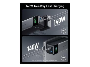 Anker Innovations Anker 737 - Powerbank - GaN-Technologie - 24000 mAh - Power Delivery 3.1, Anker PowerIQ 4.0 