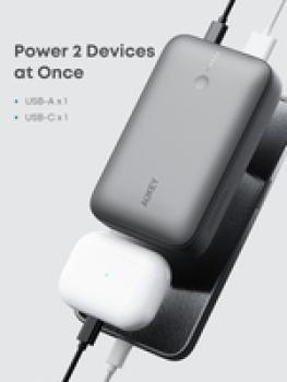AUKEY Powerbank Spark Mini 20W USB-C/USB-A weiß - Mini (AAAA)