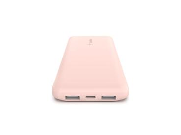 Belkin BoostCharge - Powerbank - 10000 mAh - 18 Watt - 3 Ausgabeanschlussstellen (24 pin USB-C, 2 x USB)
