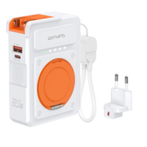 4smarts Powerbank 6in1 Hybrid Charger 10000 mAh - Ladegerät - Lithium-Polymer