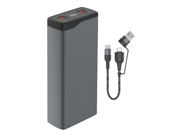 4smarts VoltHub Pro - Select Edition - Powerbank - 26800 mAh - 99.16 Wh - 22.5 Watt - 5 A - Huawei Fast Charge