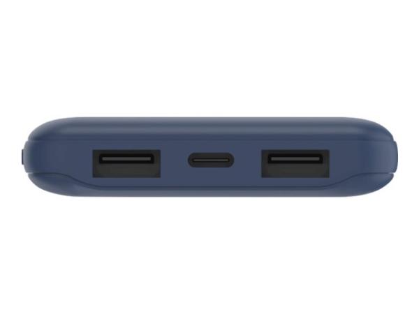 Belkin BoostCharge - Powerbank - 10000 mAh - 18 Watt - 3 Ausgabeanschlussstellen (24 pin USB-C, 2 x USB)