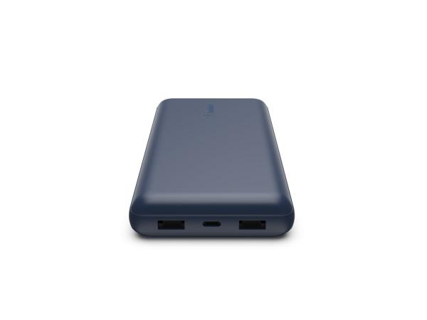 Belkin BoostCharge - Powerbank - 20000 mAh - 15 Watt - 3 Ausgabeanschlussstellen (USB, 24 pin USB-C)