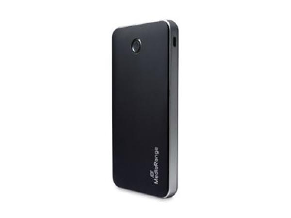MEDIARANGE MR753 - Powerbank - 10000 mAh - 37 Wh - 22.5 Watt - 5 A - PD, QC - 3 Ausgabeanschlussstellen (2 x U