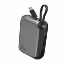 4smarts Powerbank Pocket mit USB-C Kabel spacegrau - Batterie