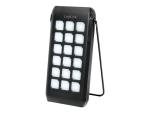 LogiLink Solar-Powerbank - Taschenlampe - Li-Pol - 10000 mAh - 18 Watt - 3 A - PD 2.0, QC 3.0, Ultra Fast Char